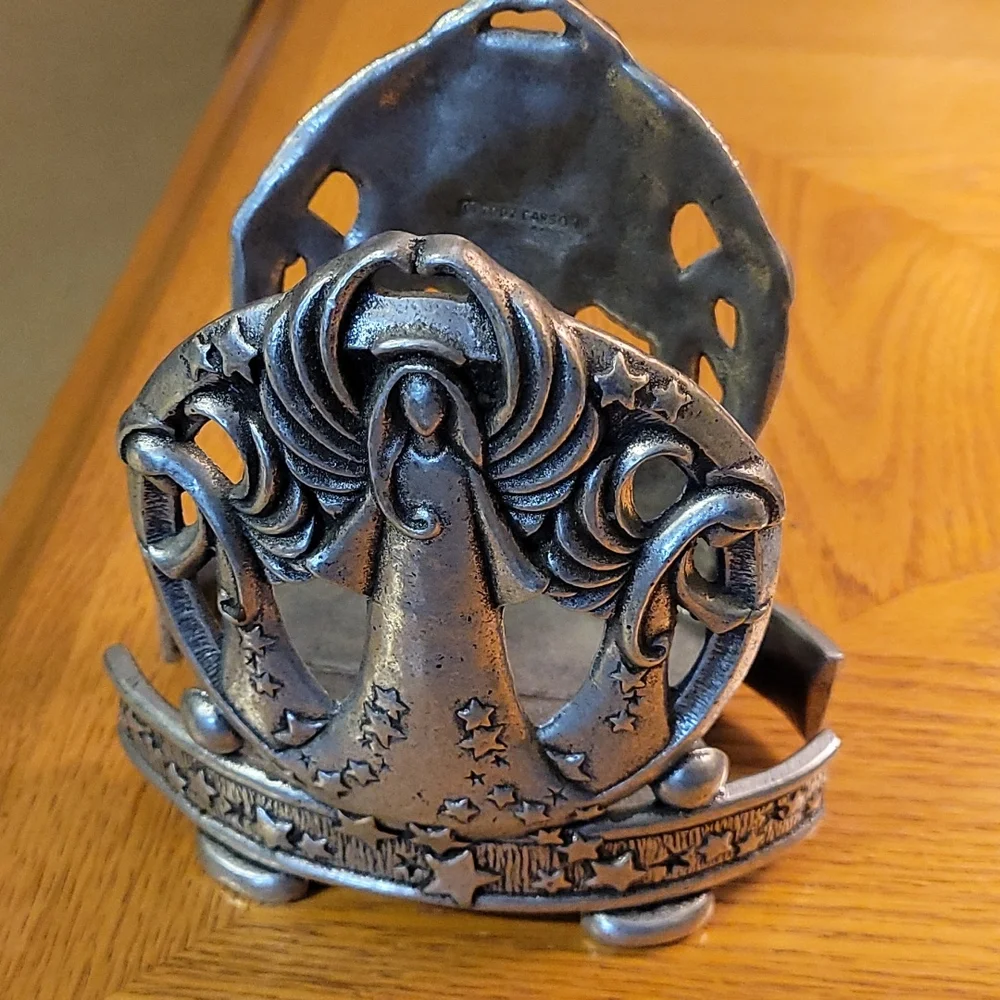 Carson brushed silver